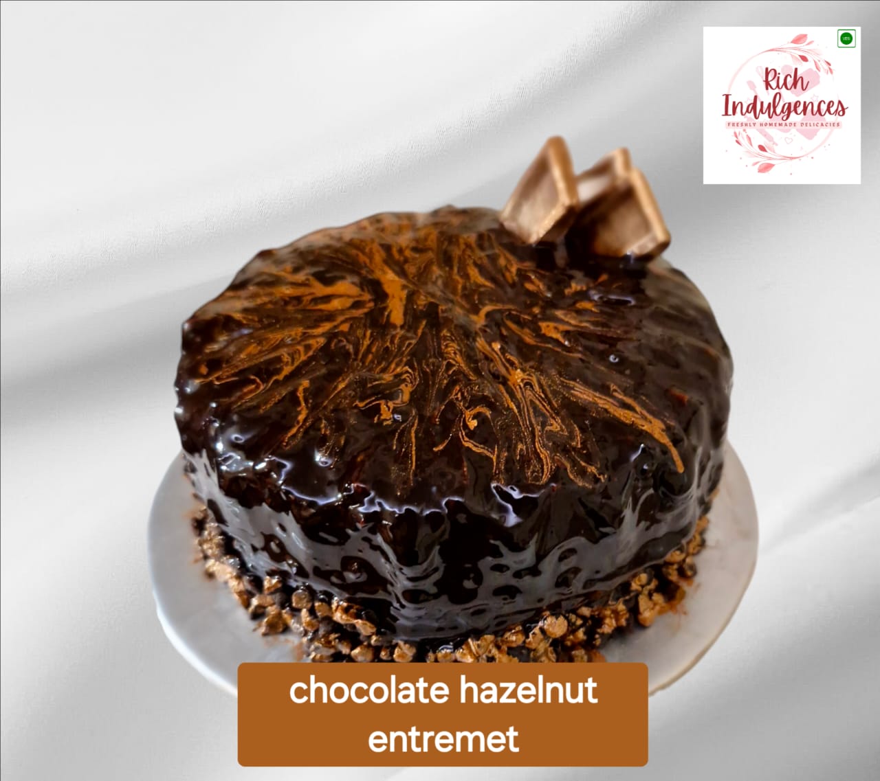 Rich Indulgences - Chocolate hazelnut entremet